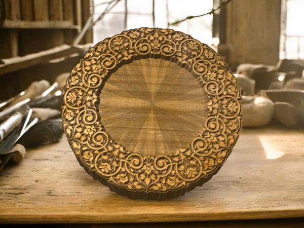 Mandalastempel aus Hartholz Mandalastempel aus Hartholz